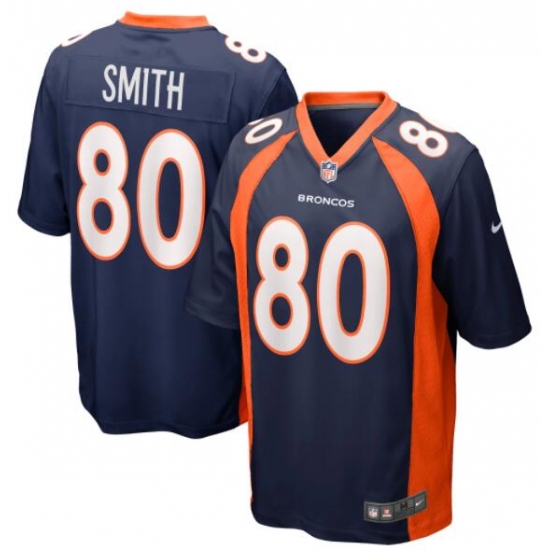 Men Nike Denver Broncos Rod Smith 80 Blue Vapor Limited Jersey Men Nike Denver Broncos Rod Smith 80 Blue Vapor Limited Jersey