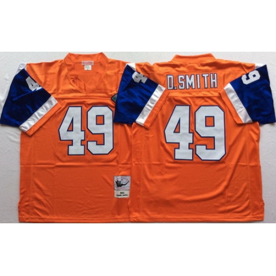 Mitchell And Ness Broncos # 2349 Dennis Smith Throwback Stitched NFL Jersey Mitchell And Ness Broncos # 2349 Dennis Smith Throwback Stitched NFL Jersey