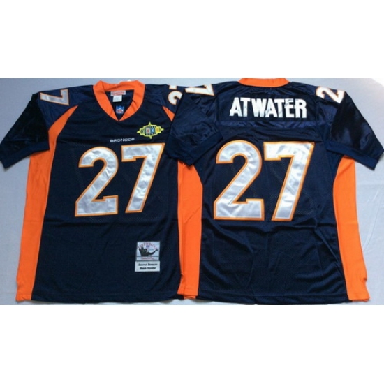 Mitchell And Ness Broncos #27 knowshon moreno blue orange Throwback Stitched NFL Jersey Mitchell And Ness Broncos #27 knowshon moreno blue orange Throwback Stitched NFL Jersey