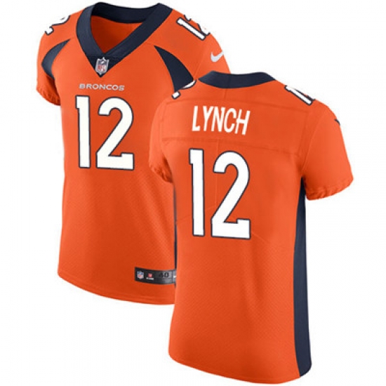 Nike Broncos #12 Paxton Lynch Orange Team Color Mens Stitched NFL Vapor Untouchable Elite Jersey Nike Broncos #12 Paxton Lynch Orange Team Color Mens Stitched NFL Vapor Untouchable Elite Jersey