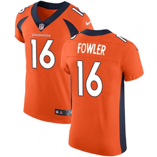 Nike Broncos #16 Bennie Fowler Orange Team Color Mens Stitched NFL Vapor Untouchable Elite Jersey Nike Broncos #16 Bennie Fowler Orange Team Color Mens Stitched NFL Vapor Untouchable Elite Jersey