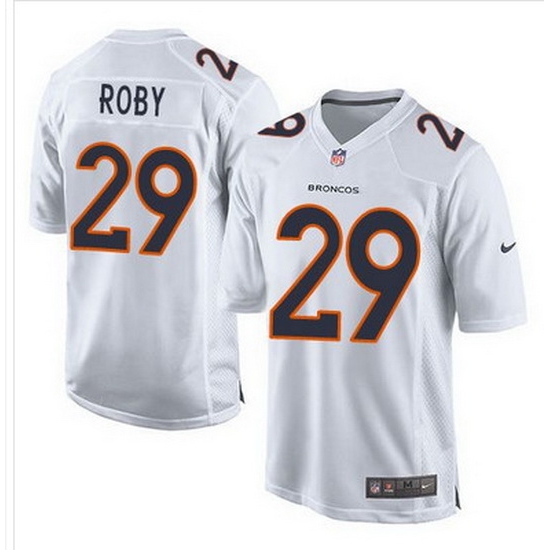Nike Broncos #29 Bradley Roby White Mens Stitched NFL Game Event Jersey Nike Broncos #29 Bradley Roby White Mens Stitched NFL Game Event Jersey