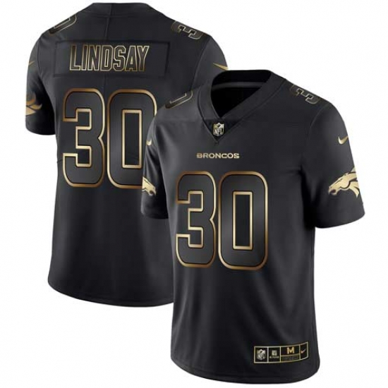 Nike Broncos 30 Phillip Lindsay Black Gold Vapor Untouchable Limited Jersey Nike Broncos 30 Phillip Lindsay Black Gold Vapor Untouchable Limited Jersey