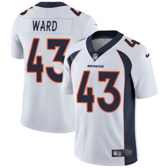 Nike Broncos #43 T J Ward White Mens Stitched NFL Vapor Untouchable Limited Jersey Nike Broncos #43 T J Ward White Mens Stitched NFL Vapor Untouchable Limited Jersey