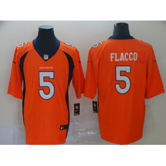 Nike Broncos 5 Joe Flacco Orange Vapor Untouchable Limited Jersey Nike Broncos 5 Joe Flacco Orange Vapor Untouchable Limited Jersey
