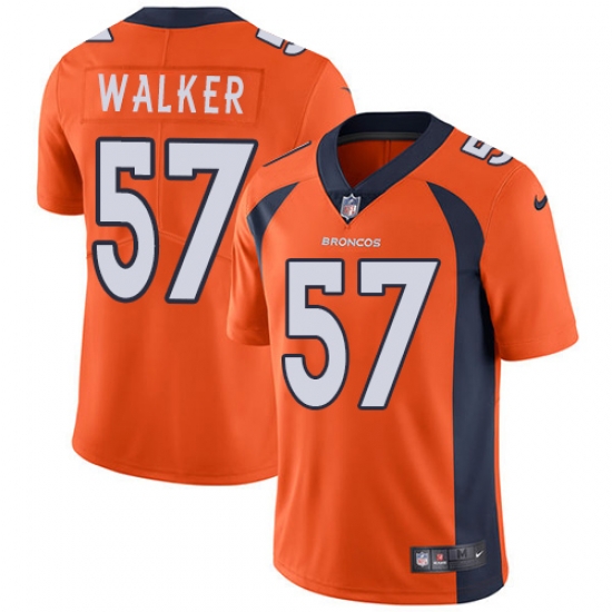 Nike Broncos #57 Demarcus Walker Orange Team Color Mens Stitched NFL Vapor Untouchable Limited Jersey Nike Broncos #57 Demarcus Walker Orange Team Color Mens Stitched NFL Vapor Untouchable Limited Jersey