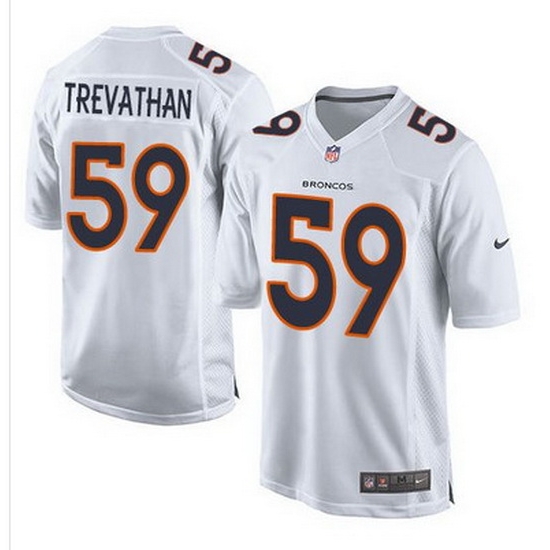 Nike Broncos #59 Danny Trevathan White Mens Stitched NFL Game Event Jersey Nike Broncos #59 Danny Trevathan White Mens Stitched NFL Game Event Jersey