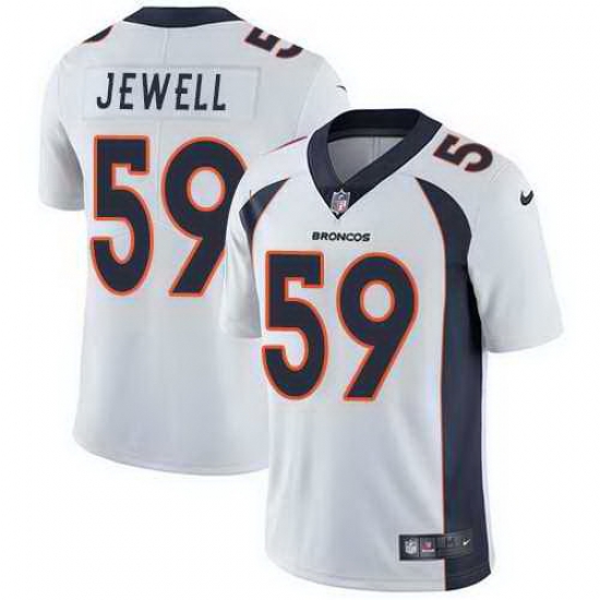 Nike Broncos 59 Josey Jewell White Vapor Untouchable Limited Jersey Nike Broncos 59 Josey Jewell White Vapor Untouchable Limited Jersey