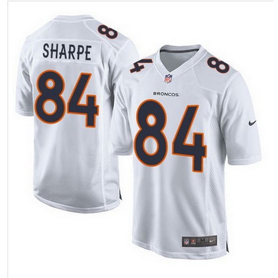 Nike Broncos #84 Shannon Sharpe White Mens Stitched NFL Game Event Jersey Nike Broncos #84 Shannon Sharpe White Mens Stitched NFL Game Event Jersey