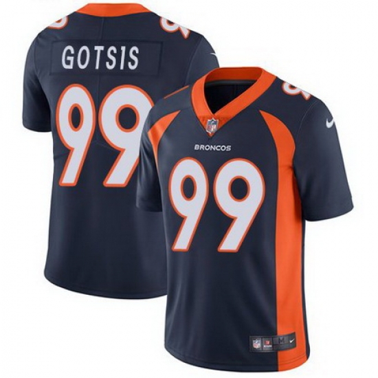 Nike Broncos 99 Adam Gotsis Navy Vapor Untouchable Limited Jersey Nike Broncos 99 Adam Gotsis Navy Vapor Untouchable Limited Jersey