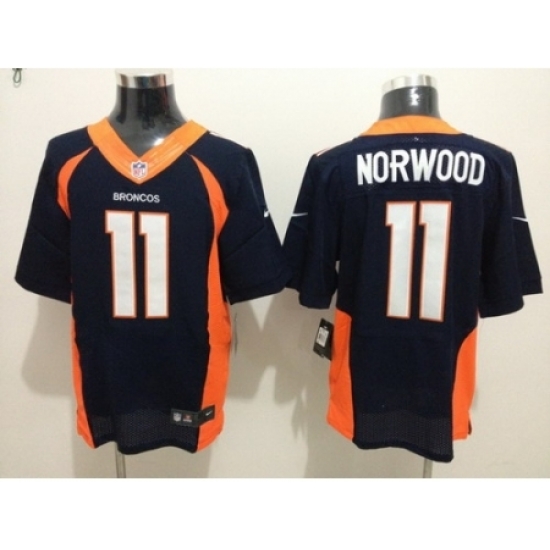 Nike Denver Broncos 11 Jordan Norwood Blue Elite NFL Jersey Nike Denver Broncos 11 Jordan Norwood Blue Elite NFL Jersey