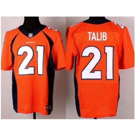 Nike Denver Broncos 21 Aqib Talib Orange Elite NFL Jersey Nike Denver Broncos 21 Aqib Talib Orange Elite NFL Jersey
