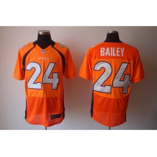 Nike Denver Broncos 24 Champ Bailey Elite Orange NFL Jersey Nike Denver Broncos 24 Champ Bailey Elite Orange NFL Jersey