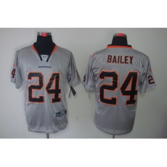 Nike Denver Broncos 24 Champ Bailey Grey Elite Lights Out NFL Jersey Nike Denver Broncos 24 Champ Bailey Grey Elite Lights Out NFL Jersey