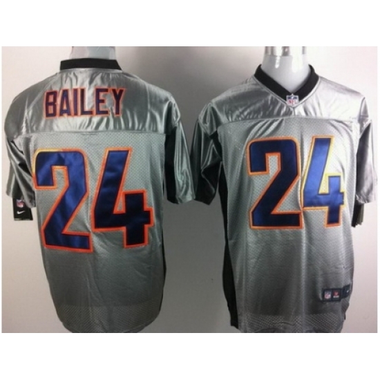 Nike Denver Broncos 24 Champ Bailey Grey Elite Shadow NFL Jersey Nike Denver Broncos 24 Champ Bailey Grey Elite Shadow NFL Jersey