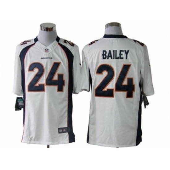 Nike Denver Broncos 24 Champ Bailey White Limited NFL Jersey Nike Denver Broncos 24 Champ Bailey White Limited NFL Jersey