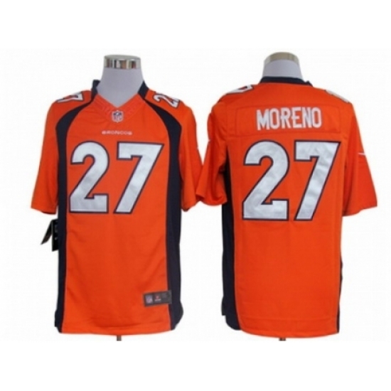 Nike Denver Broncos 27 Knowshon Moreno orange Limited NFL Jersey Nike Denver Broncos 27 Knowshon Moreno orange Limited NFL Jersey