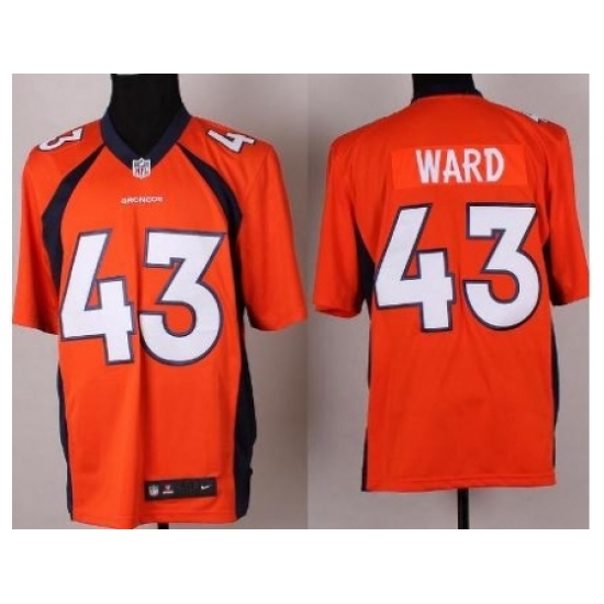 Nike Denver Broncos 43 T.J. Ward Orange Game NFL Jersey Nike Denver Broncos 43 T.J. Ward Orange Game NFL Jersey