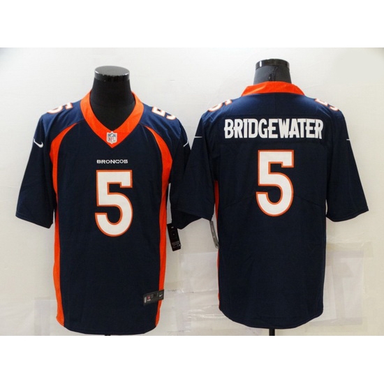 Nike Denver Broncos 5 Teddy Bridgewater Navy Vapor Untouchable Limited Jersey Nike Denver Broncos 5 Teddy Bridgewater Navy Vapor Untouchable Limited Jersey