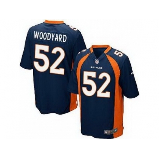 Nike Denver Broncos 52 Wesley Woodyard Blue Game NFL Jersey Nike Denver Broncos 52 Wesley Woodyard Blue Game NFL Jersey
