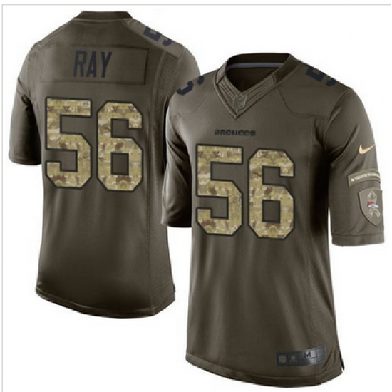Nike Denver Broncos #56 Shane Ray Green Men 27s Stitched NFL Limited Salute To Service Jersey Nike Denver Broncos #56 Shane Ray Green Men 27s Stitched NFL Limited Salute To Service Jersey