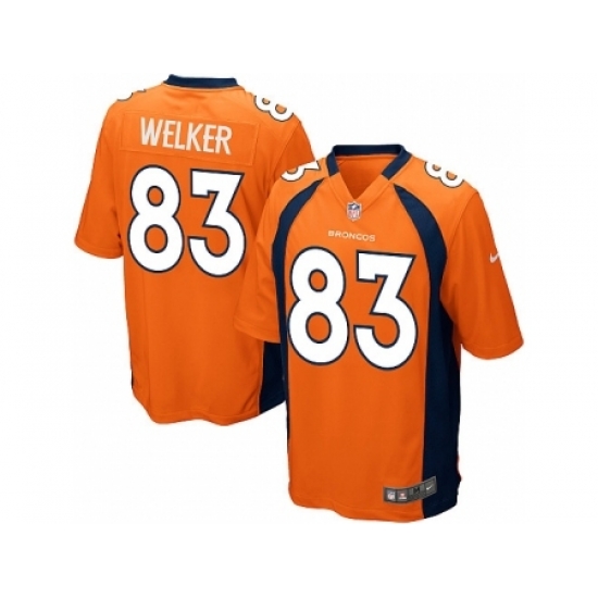 Nike Denver Broncos 83 Wes Welker Orange Game NFL Jersey Nike Denver Broncos 83 Wes Welker Orange Game NFL Jersey