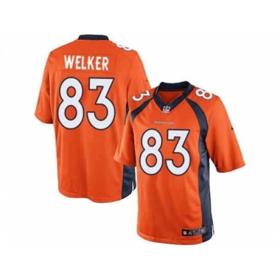 Nike Denver Broncos 83 Wes Welker Orange Limited NFL Jersey Nike Denver Broncos 83 Wes Welker Orange Limited NFL Jersey