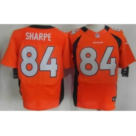 Nike Denver Broncos 84 Shannon Sharpe Orange Elite NFL Jersey Nike Denver Broncos 84 Shannon Sharpe Orange Elite NFL Jersey