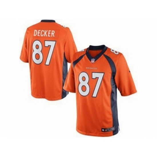 Nike Denver Broncos 87 Eric Decker Orange Limited NFL Jersey Nike Denver Broncos 87 Eric Decker Orange Limited NFL Jersey