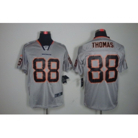 Nike Denver Broncos 88 Demaryius Thomas Grey Elite Lights Out NFL Jersey Nike Denver Broncos 88 Demaryius Thomas Grey Elite Lights Out NFL Jersey