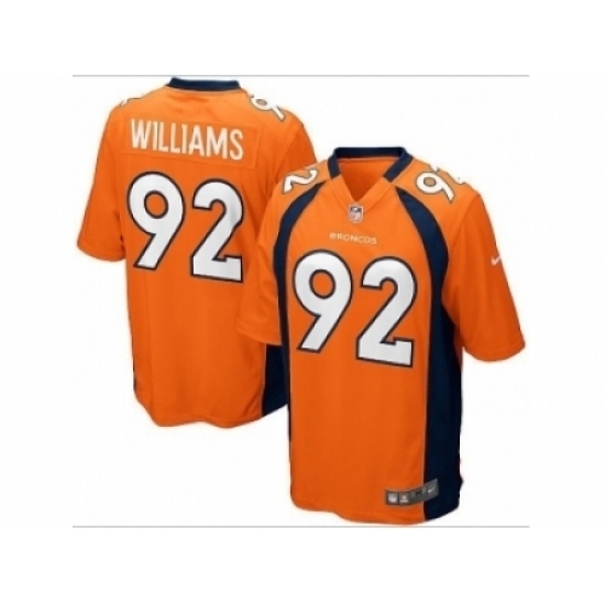 Nike Denver Broncos 92 Sylvester Williams orange game NFL Jersey Nike Denver Broncos 92 Sylvester Williams orange game NFL Jersey