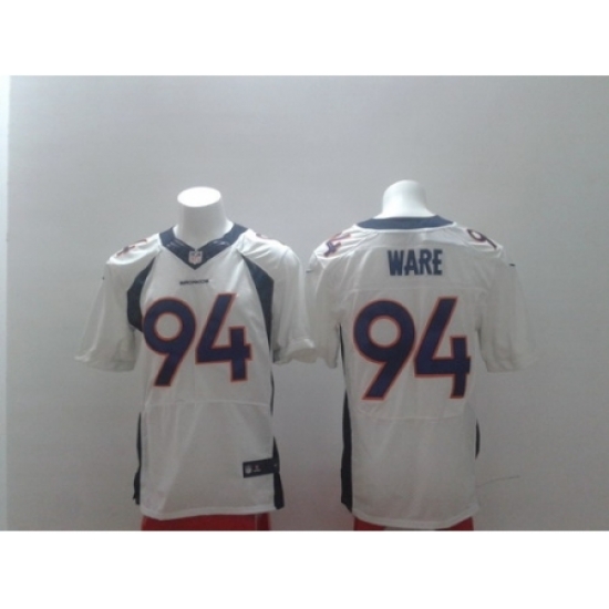 Nike Denver Broncos 94 DeMarcus Ware White Elite NFL Jersey Nike Denver Broncos 94 DeMarcus Ware White Elite NFL Jersey