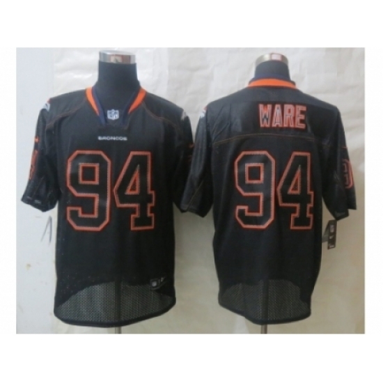 Nike Denver Broncos 94 DeMarcus Ware black Elite Lights Out NFL Jersey Nike Denver Broncos 94 DeMarcus Ware black Elite Lights Out NFL Jersey