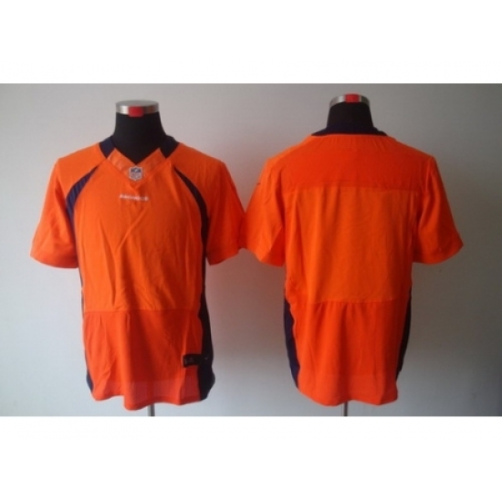 Nike Denver Broncos Blank Orange Elite NFL Jersey Nike Denver Broncos Blank Orange Elite NFL Jersey
