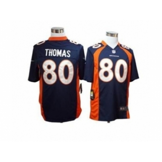Nike denver broncos 80 Julius Thomas blue game NFL Jersey Nike denver broncos 80 Julius Thomas blue game NFL Jersey