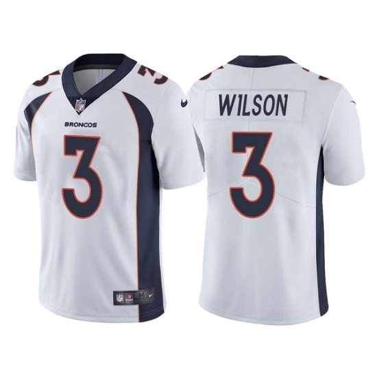 Youth Denver Broncos 3 Russell Wilson White Vapor Untouchable Limited Stitched Jersey Youth Denver Broncos 3 Russell Wilson White Vapor Untouchable Limited Stitched Jersey
