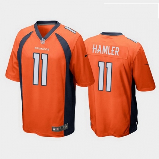 men k.j. hamler denver broncos orange game jersey men k.j. hamler denver broncos orange game jersey