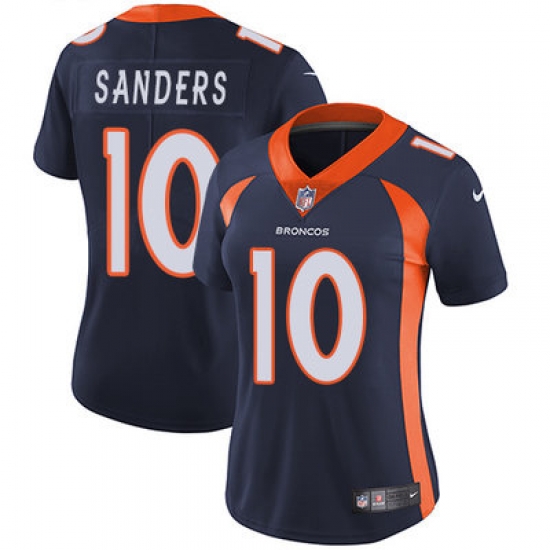 Nike Broncos #10 Emmanuel Sanders Blue Alternate Womens Stitched NFL Vapor Untouchable Limited Jersey Nike Broncos #10 Emmanuel Sanders Blue Alternate Womens Stitched NFL Vapor Untouchable Limited Jersey