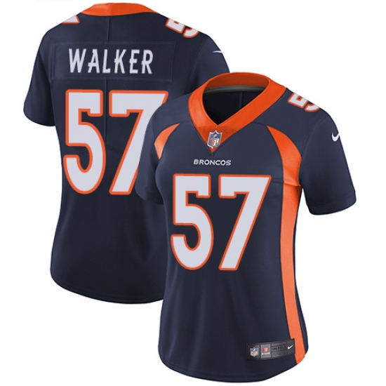 Nike Broncos #57 Demarcus Walker Blue Alternate Womens Stitched NFL Vapor Untouchable Limited Jersey Nike Broncos #57 Demarcus Walker Blue Alternate Womens Stitched NFL Vapor Untouchable Limited Jersey