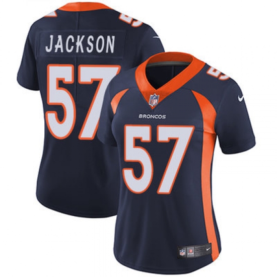 Nike Broncos #57 Tom Jackson Blue Alternate Womens Stitched NFL Vapor Untouchable Limited Jersey Nike Broncos #57 Tom Jackson Blue Alternate Womens Stitched NFL Vapor Untouchable Limited Jersey