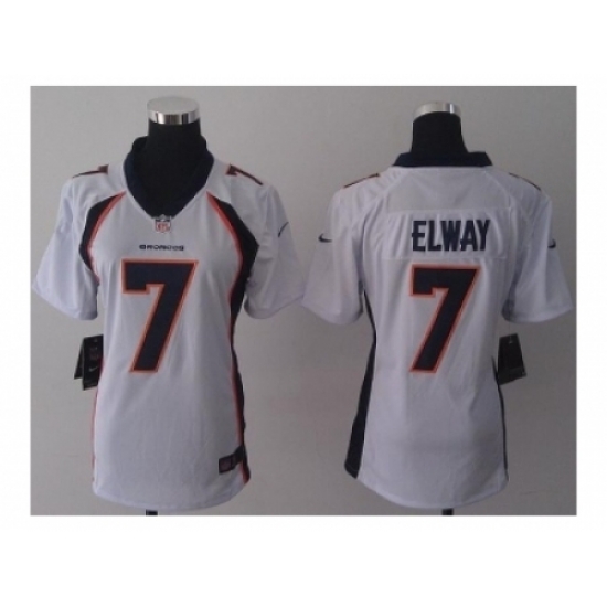 Nike Women Jerseys Denver Broncos #7 Elway white Nike Women Jerseys Denver Broncos #7 Elway white