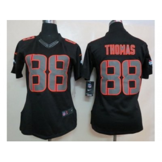 Nike Women NFL Denver Broncos #88 Demaryius Thomas Black Jerseys(Impact Limited) Nike Women NFL Denver Broncos #88 Demaryius Thomas Black Jerseys(Impact Limited)