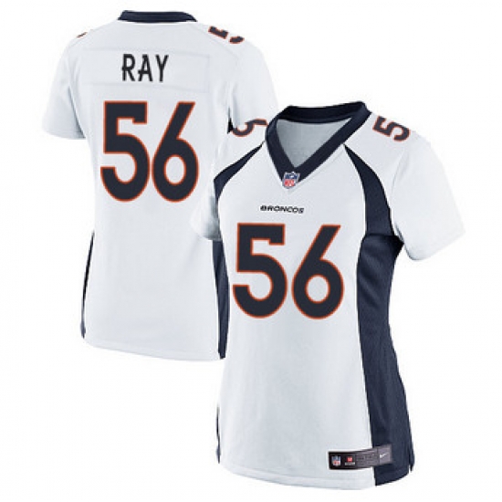 Women Nike Denver Broncos #56 Shane Ray White Alternate Stitched NFL New Elite Jersey Women Nike Denver Broncos #56 Shane Ray White Alternate Stitched NFL New Elite Jersey