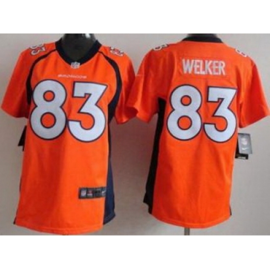 Women Nike Denver Broncos 83 Wes Welker Orange NFL Jerseys New Style Women Nike Denver Broncos 83 Wes Welker Orange NFL Jerseys New Style