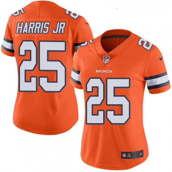 Womens Nike Denver Broncos 25 Chris Harris Jr Elite Orange Rush Vapor Untouchable NFL Jersey Womens Nike Denver Broncos 25 Chris Harris Jr Elite Orange Rush Vapor Untouchable NFL Jersey