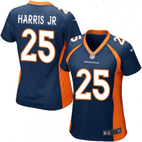 Womens Nike Denver Broncos 25 Chris Harris Jr Game Navy Blue Alternate NFL Jersey Womens Nike Denver Broncos 25 Chris Harris Jr Game Navy Blue Alternate NFL Jersey
