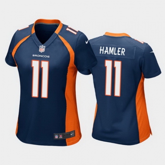 women k.j. hamler denver broncos navy game jersey women k.j. hamler denver broncos navy game jersey