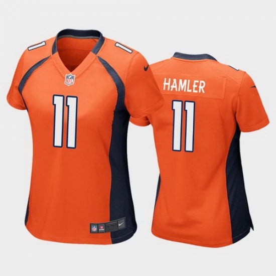 women k.j. hamler denver broncos orange game jersey women k.j. hamler denver broncos orange game jersey