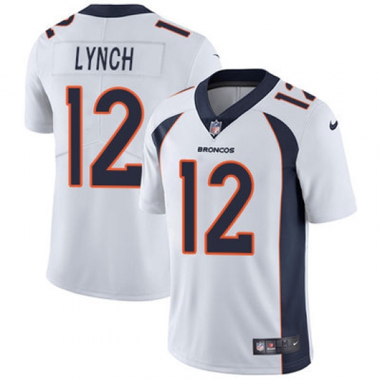 Nike Broncos #12 Paxton Lynch White Youth Stitched NFL Vapor Untouchable Limited Jersey Nike Broncos #12 Paxton Lynch White Youth Stitched NFL Vapor Untouchable Limited Jersey
