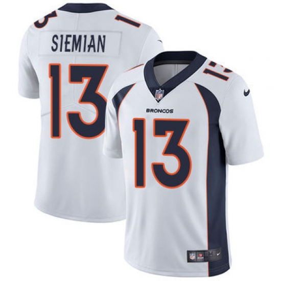 Nike Broncos #13 Trevor Siemian White Youth Stitched NFL Vapor Untouchable Limited Jersey Nike Broncos #13 Trevor Siemian White Youth Stitched NFL Vapor Untouchable Limited Jersey